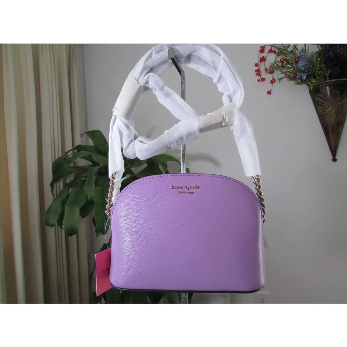Kate Spade Saffiano Leather Small Dome Crossbody Irsbloom PWRU7850