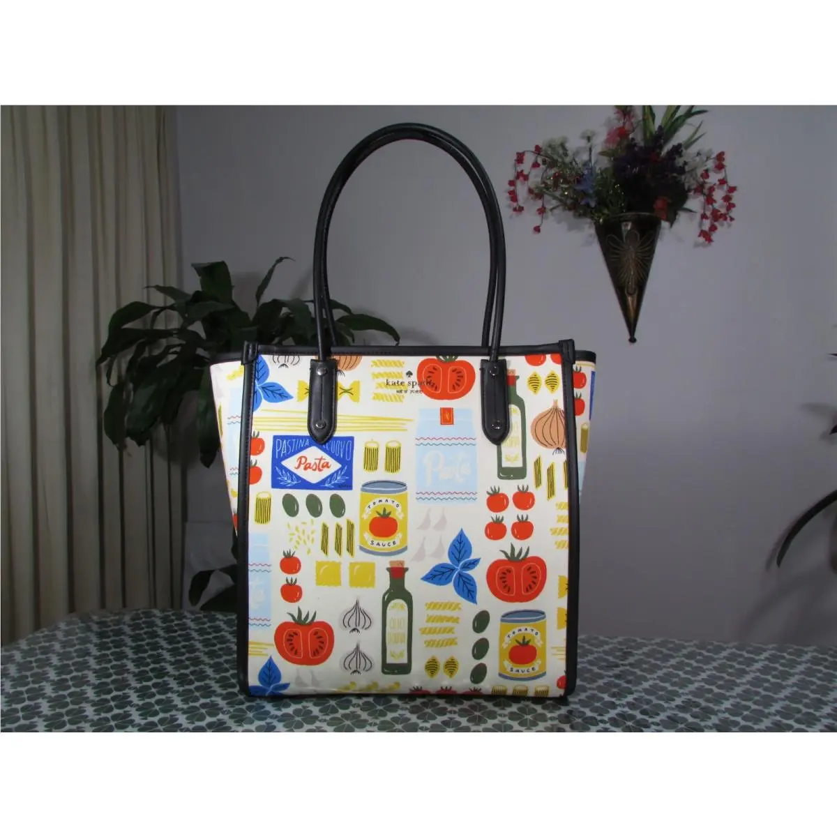Kate Spade Ella Mangia North South Tote KC453 Multicolor