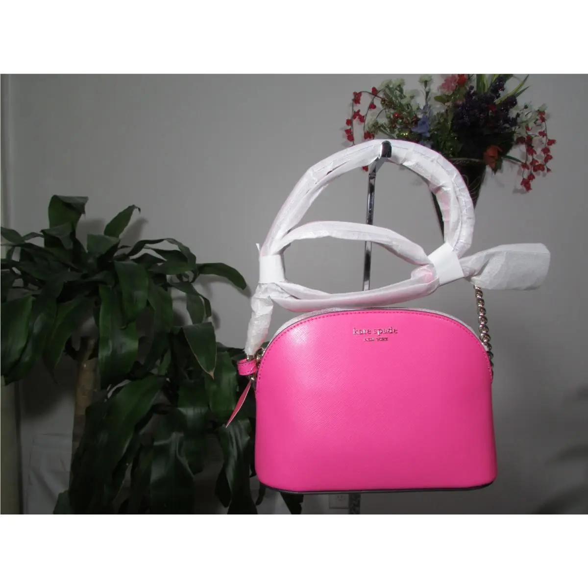 Kate Spade Saffiano Spencer Small Dome Crossbody Bag PWRU7850 Crshwtrmn