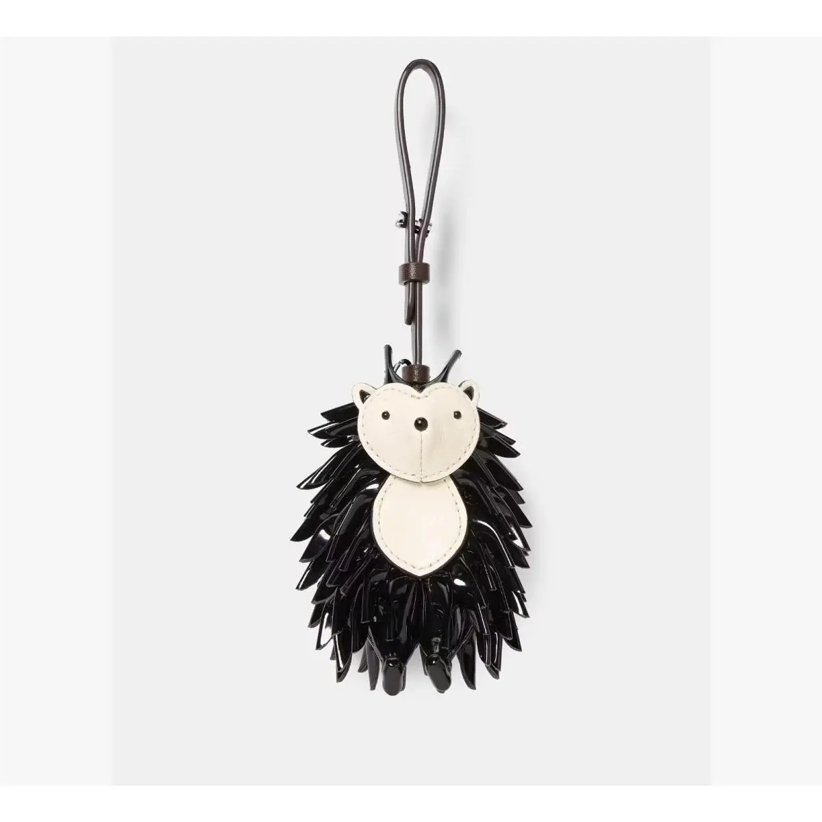 Kate Spade Critters Stevie Hedgehog Bag Charm Black Multi New Gift