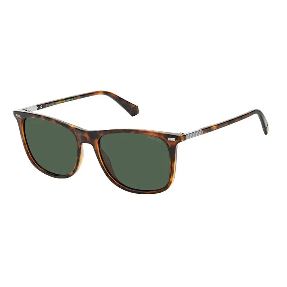 Polaroid Pld 2109/S 086_UC Havana Plastic Sunglasses Green Polarized Lens