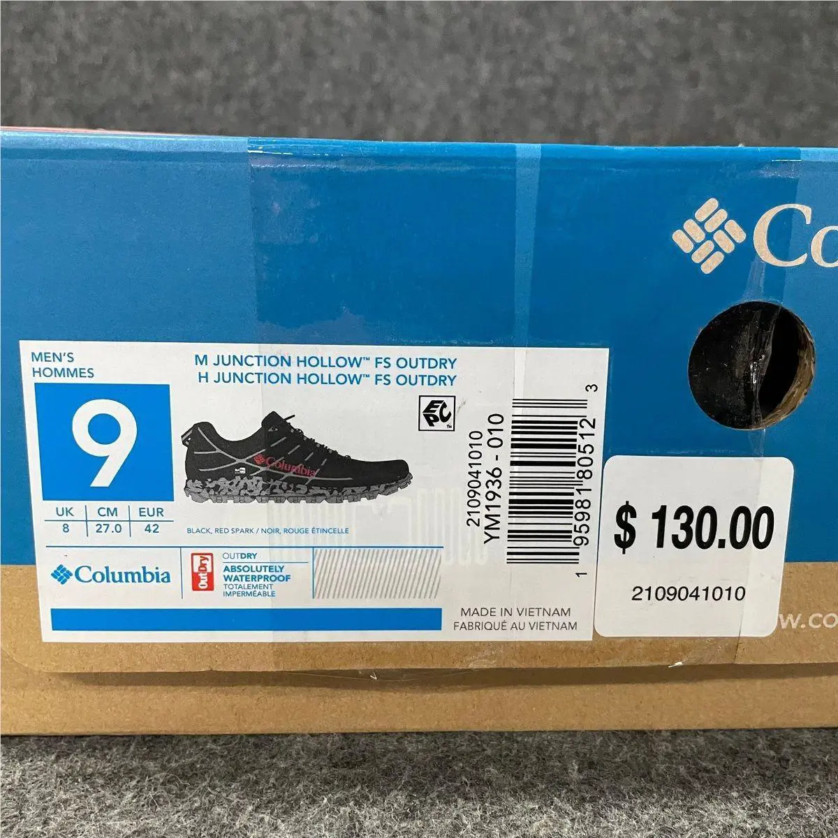 Columbia shoes - VS174411 - vs-174411 - Multicolor (UPC: 195981805123) 0