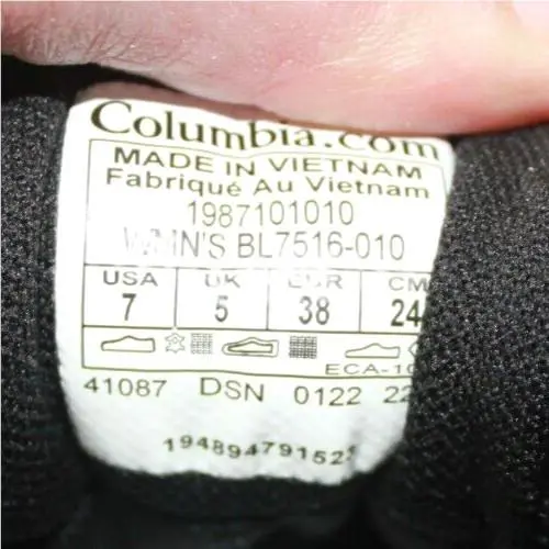 Columbia shoes - Columbia Plateau Waterproof - Plateau Waterproof - BL7516-010 - Black (UPC: 194894791523) 1