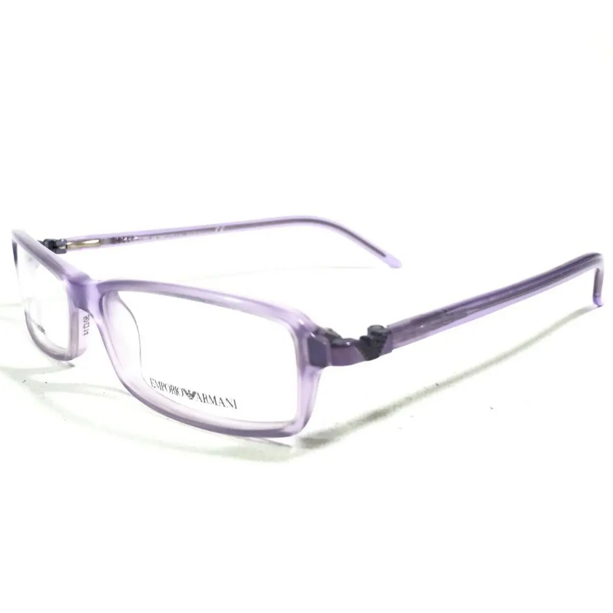 Emporio Armani Eyeglasses Frames EA9207 N04 Clear Matte Purple Cat Eye 48-15-130
