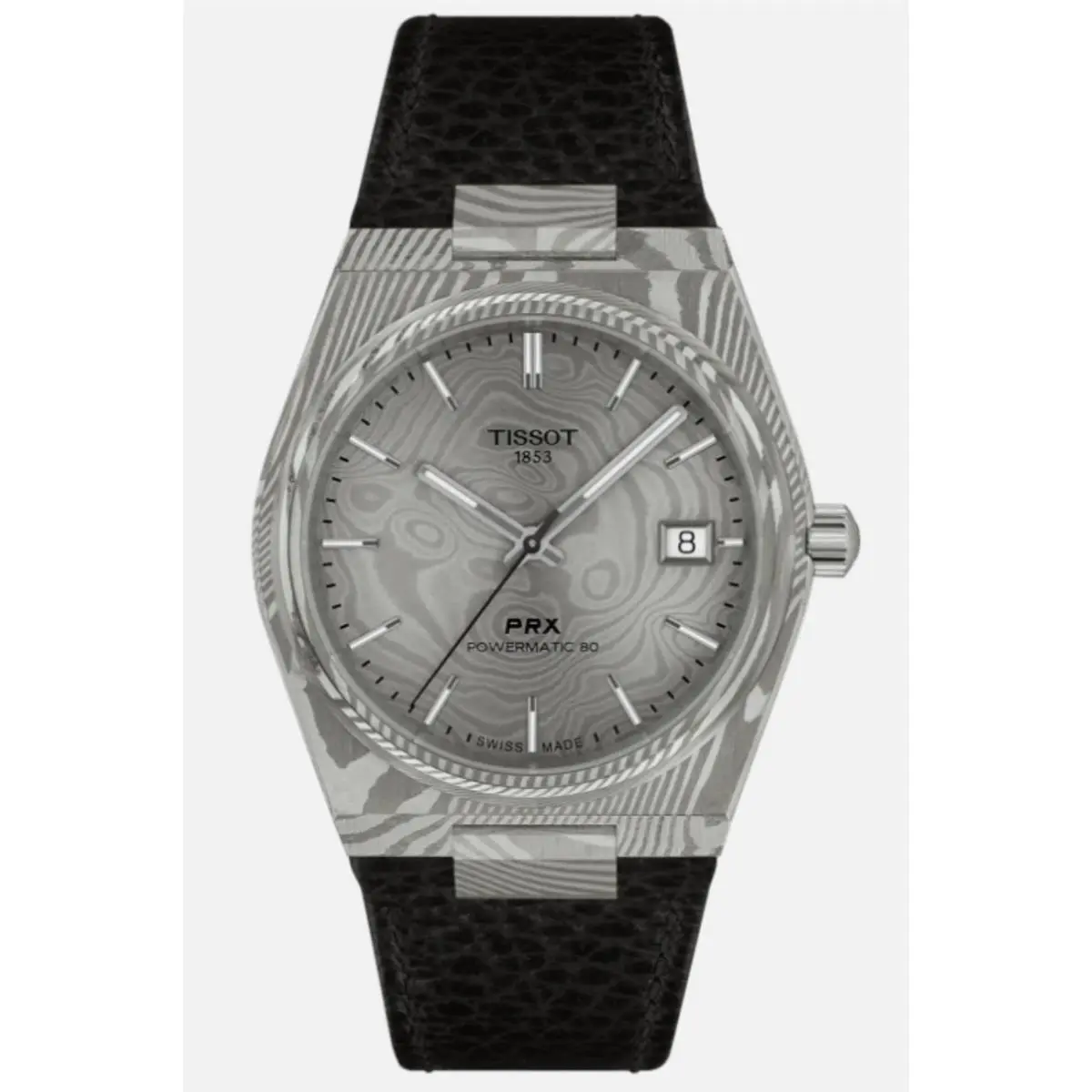 Prx Damascus Grey Dial Automatic 38mm Men`s Watch T137.807.96.081.00 by Tissot