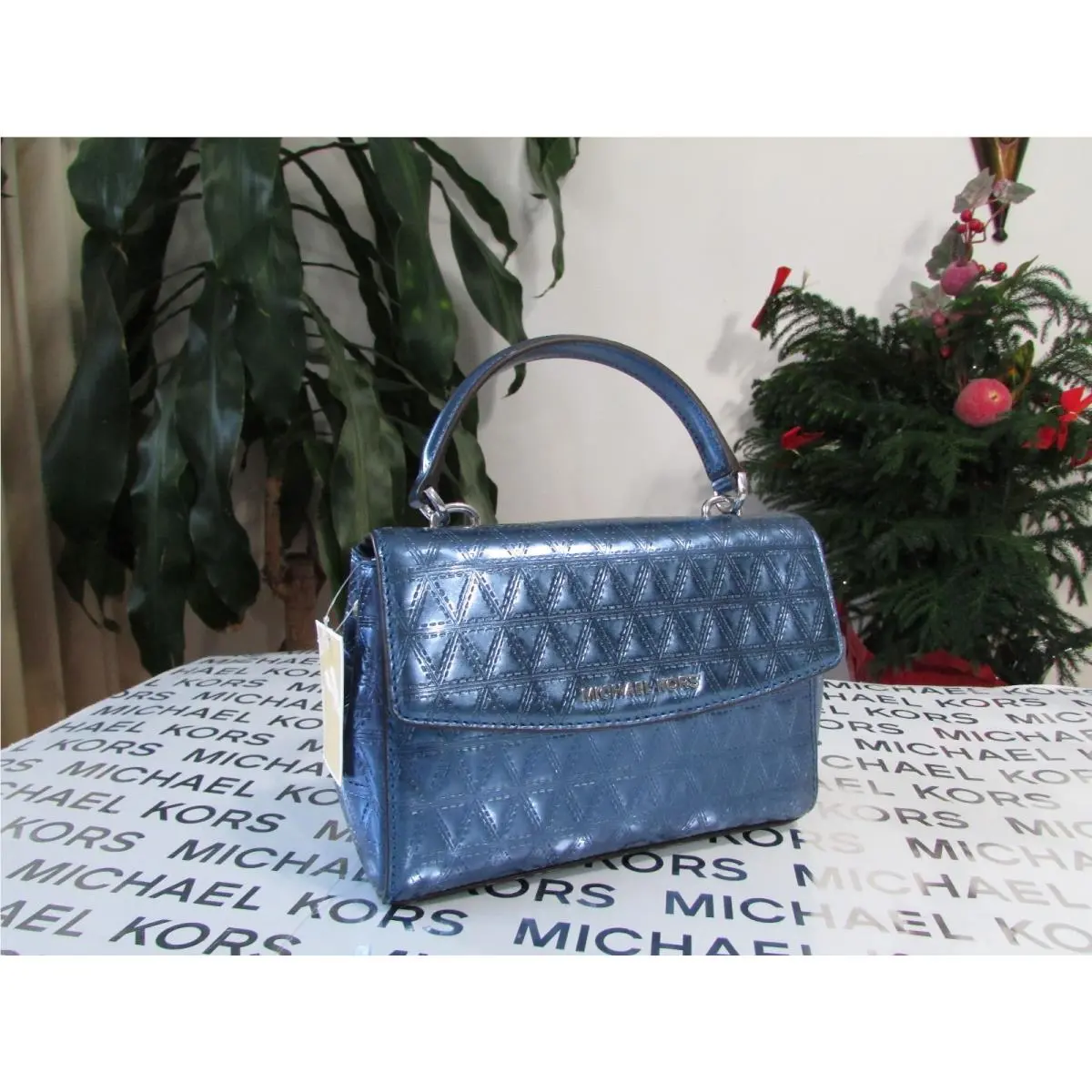 Michael Kors Patent Leather Crossbodies X-small Satchel Crossbody