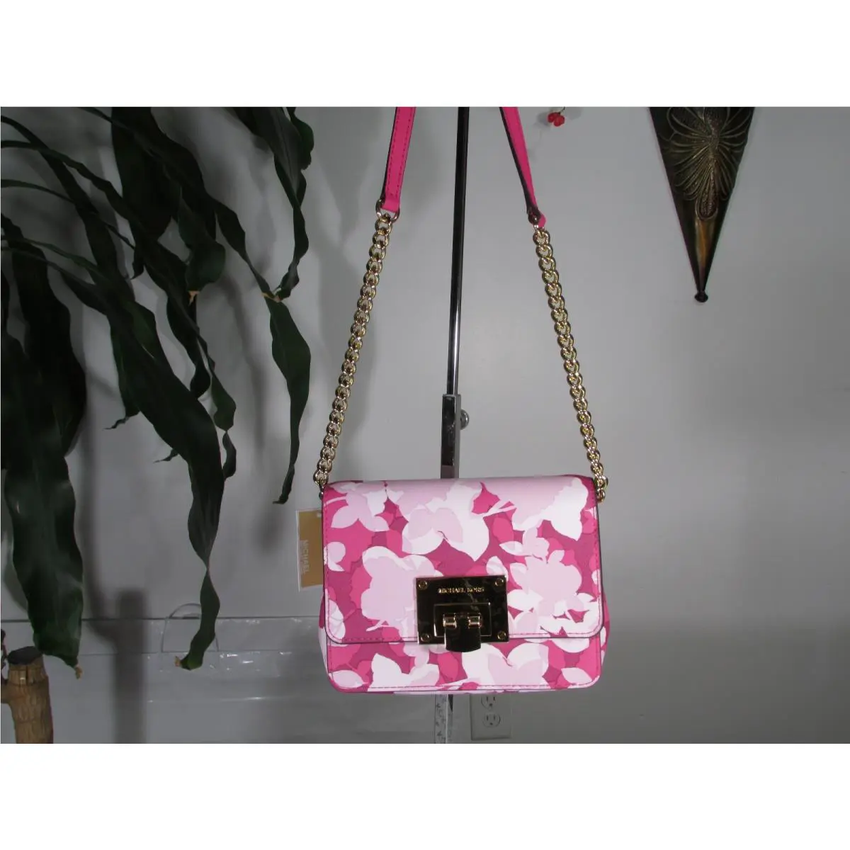 Pvc or Leather Tina Small Clutch Crossbody Brown or Granta Granta by Michael Kors