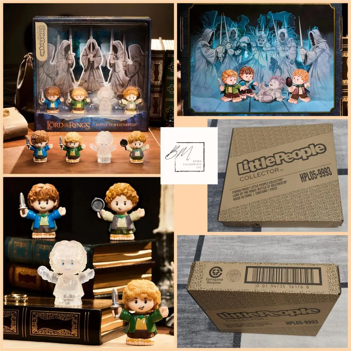 Fisher Price Little People Collectors Lord Of The Rings Battle At Weathertop