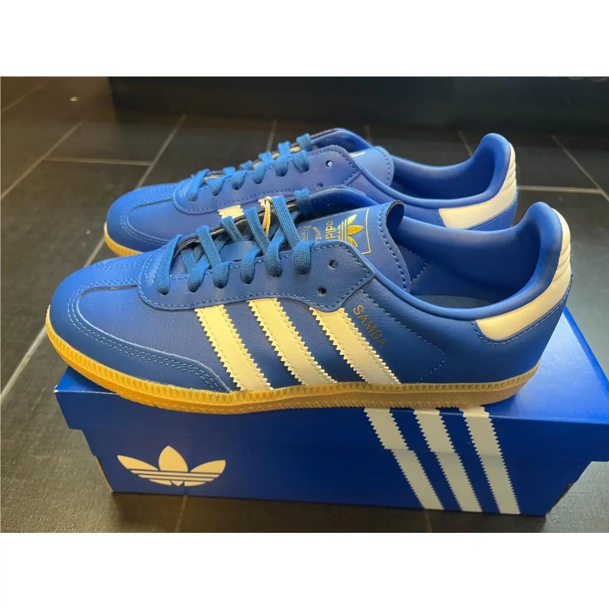 Adidas shoes - BLUE AND WHITE 5