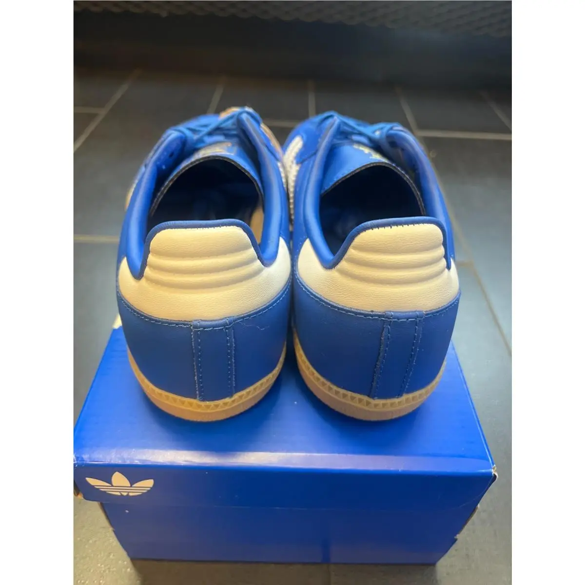 Adidas shoes - BLUE AND WHITE 7