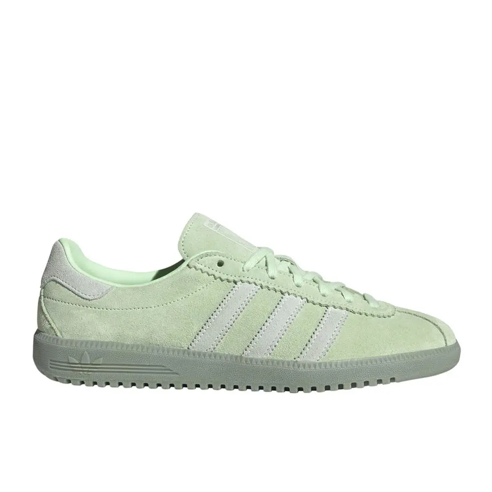 Adidas Brmd Lace Up Womens Green Sneakers Casual Shoes JI2661 - Green