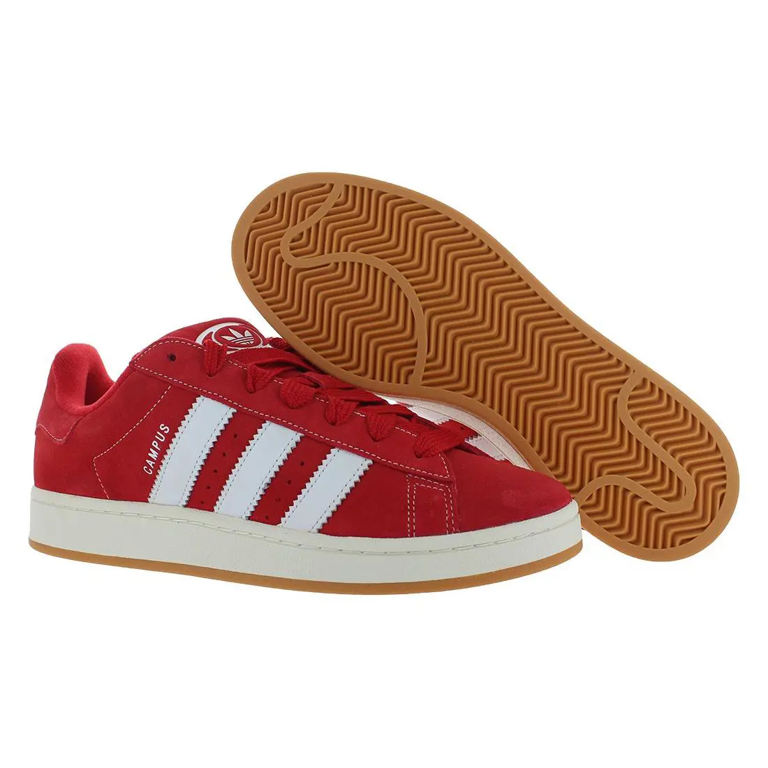 Adidas Campus 00s Mens Shoes - Better Scarlet/Cloud White, Main: Red