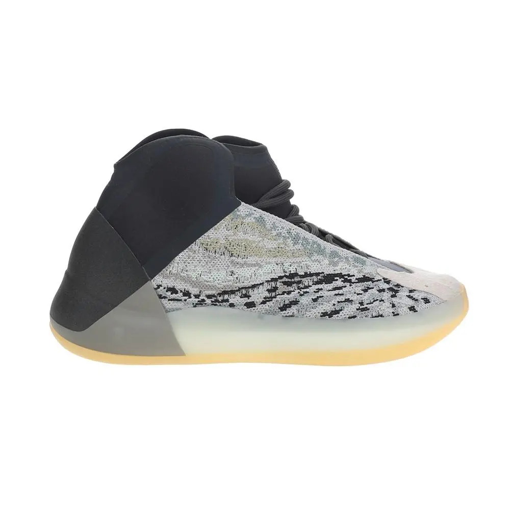 Adidas Yeezy Quantum Lace Up Mens Grey Sneakers Casual Shoes GY7926