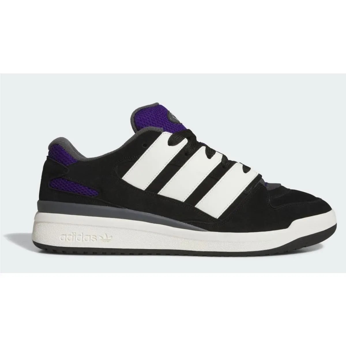Adidas shoes - Cblack/Owhite/Cpurpl 8