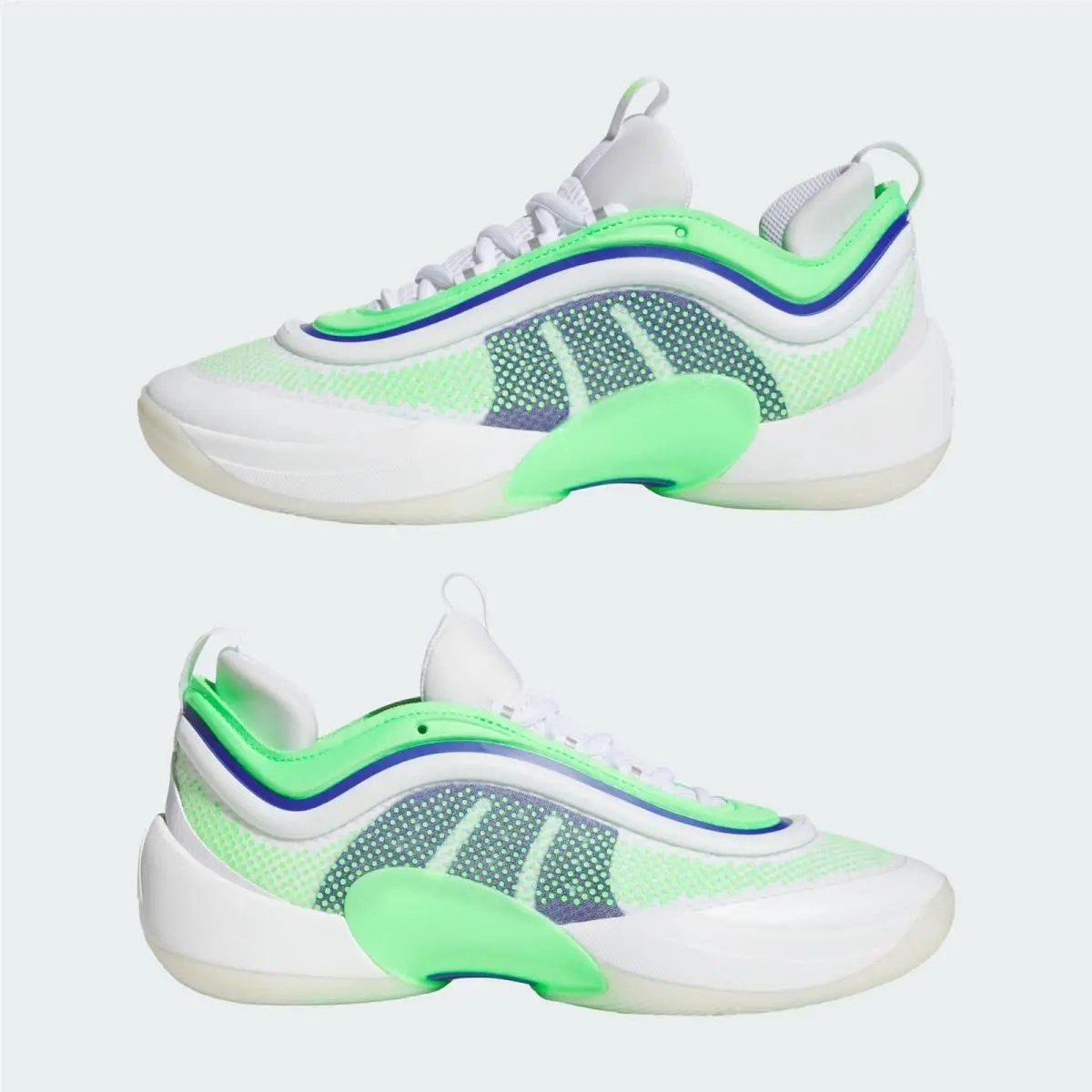 Adidas shoes - Ftwwht/Scrgrn/Lucblu 3