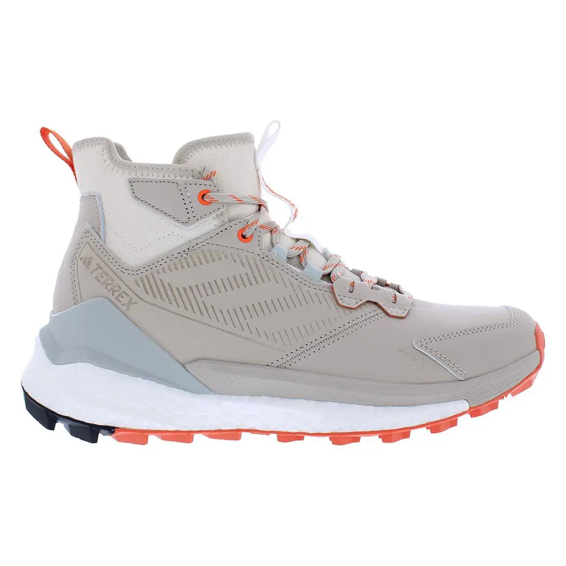 Adidas Terrex Free Hiker 2 Mwn Unisex Shoes - Wonder Beige/Wonder Beige/Semi Impact Orange