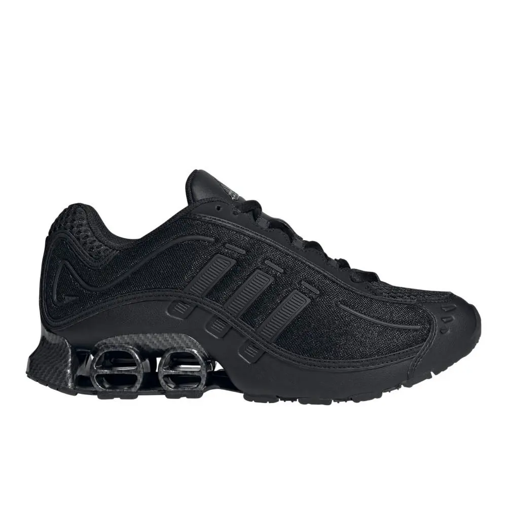 Adidas Megaride O1 Lace Up Mens Black Sneakers Casual Shoes JR6937 - Black