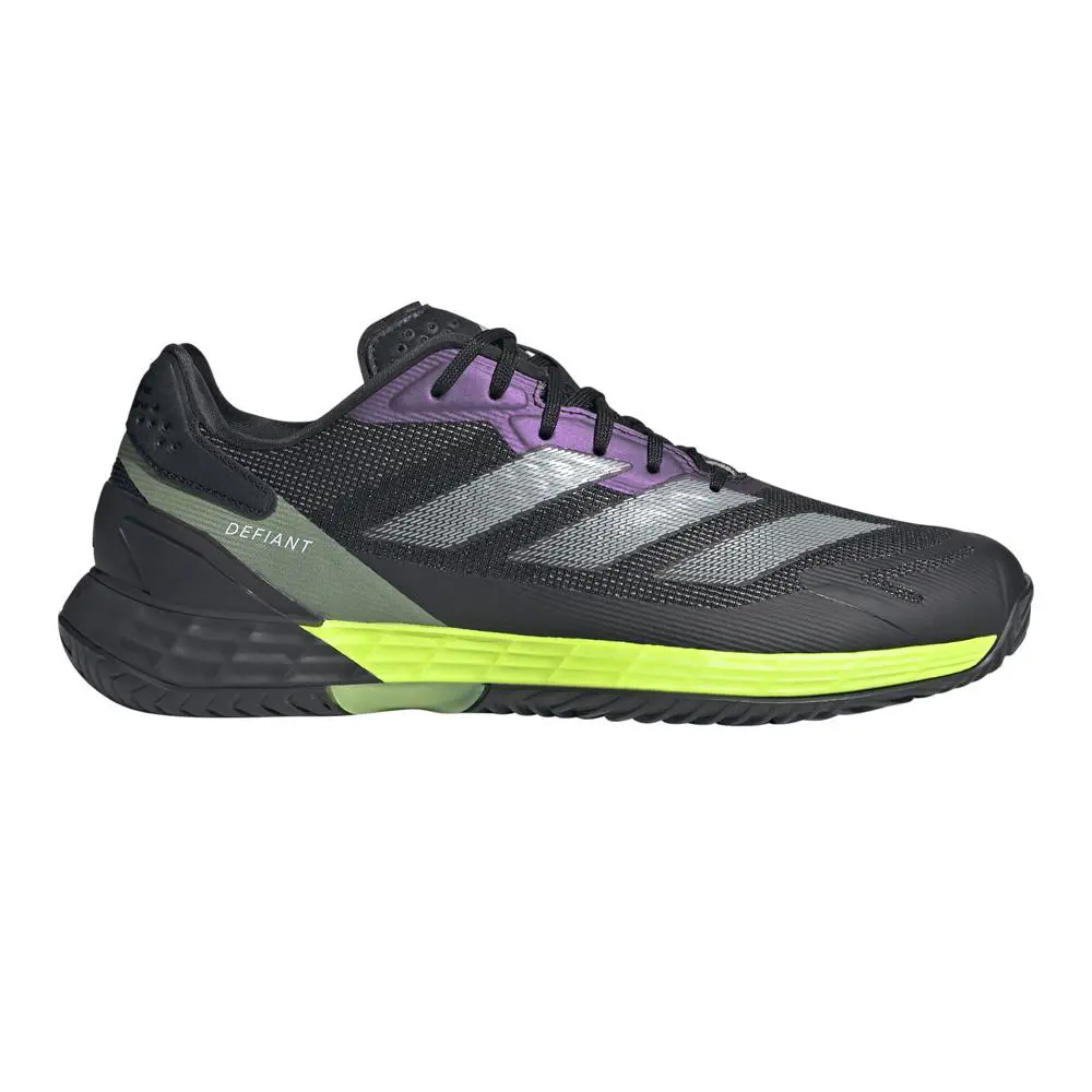 Adidas Defiant Speed 2 Tennis Mens Black Sneakers Athletic Shoes IH3091 - Black