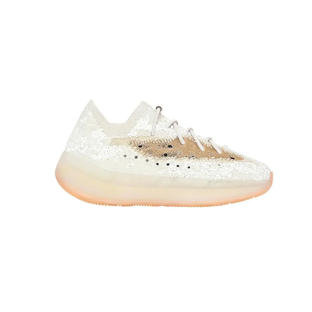 Adidas Yeezy Boost 380 Slip On Toddler Boys Off White Sneakers Casual Shoes GY - Off White
