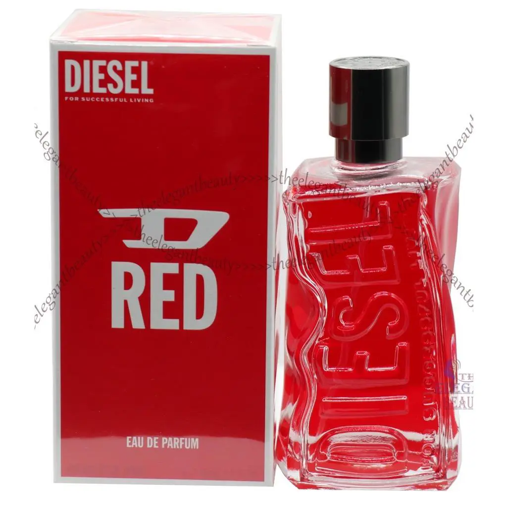 Diesel D Red By Diesel 3.4/3.3oz./100 ml Edp Spray For Men