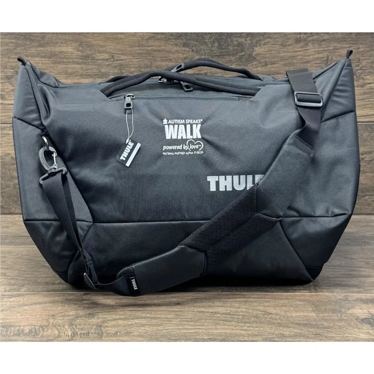 Subterra Duffel 45L Gray Autism Speaks Walk Tote Style Outdoor Bag by Thule