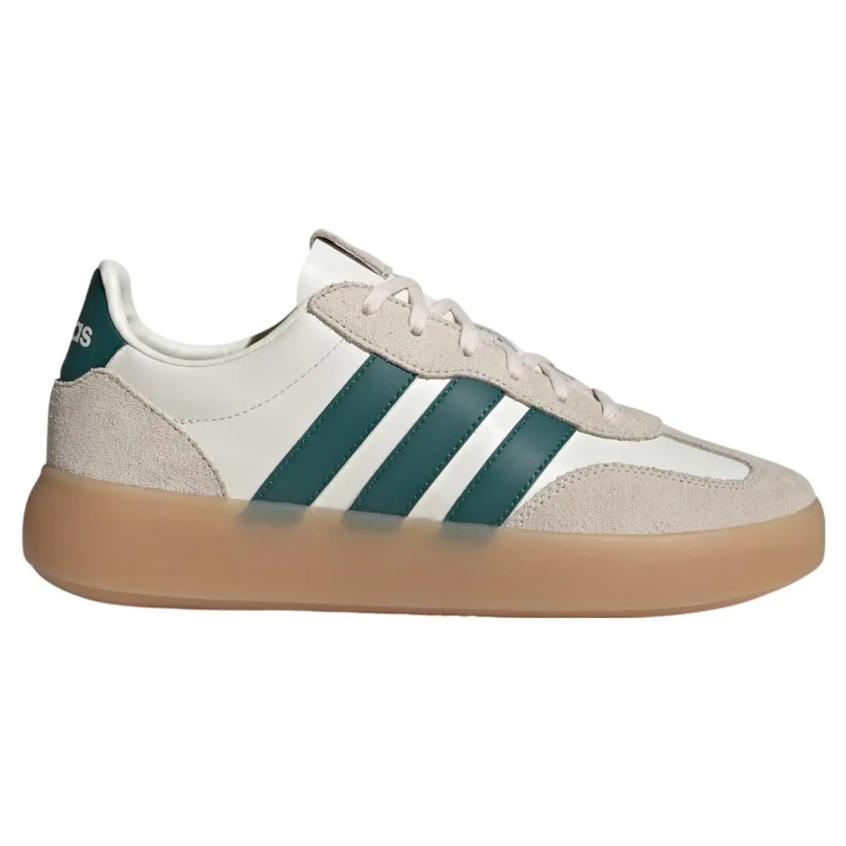Adidas Barreda Decode Lux Mens Casual Shoes Size 8 White Green Gum JR1230 - White