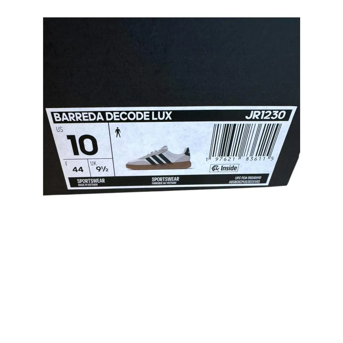 Adidas shoes - adidas Barreda - Barreda - JR1230 - White (UPC: 197621836115) 5