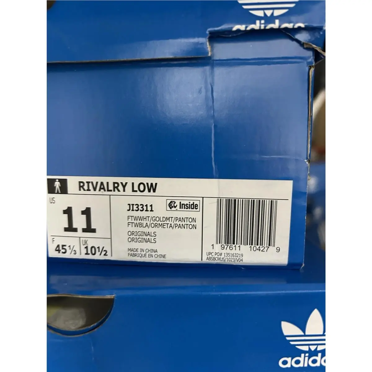 Adidas shoes - adidas Rivalry - Rivalry - JI3311 - White (UPC: 197611104279) 7
