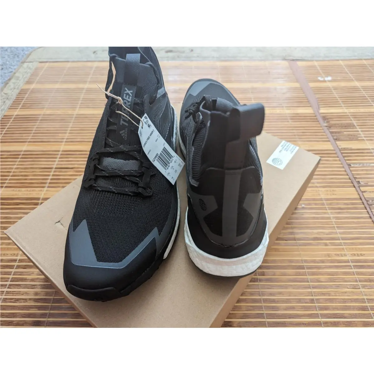 Adidas shoes - adidas TERREX Free Hiker - TERREX Free Hiker - GZ0680 - Black 1