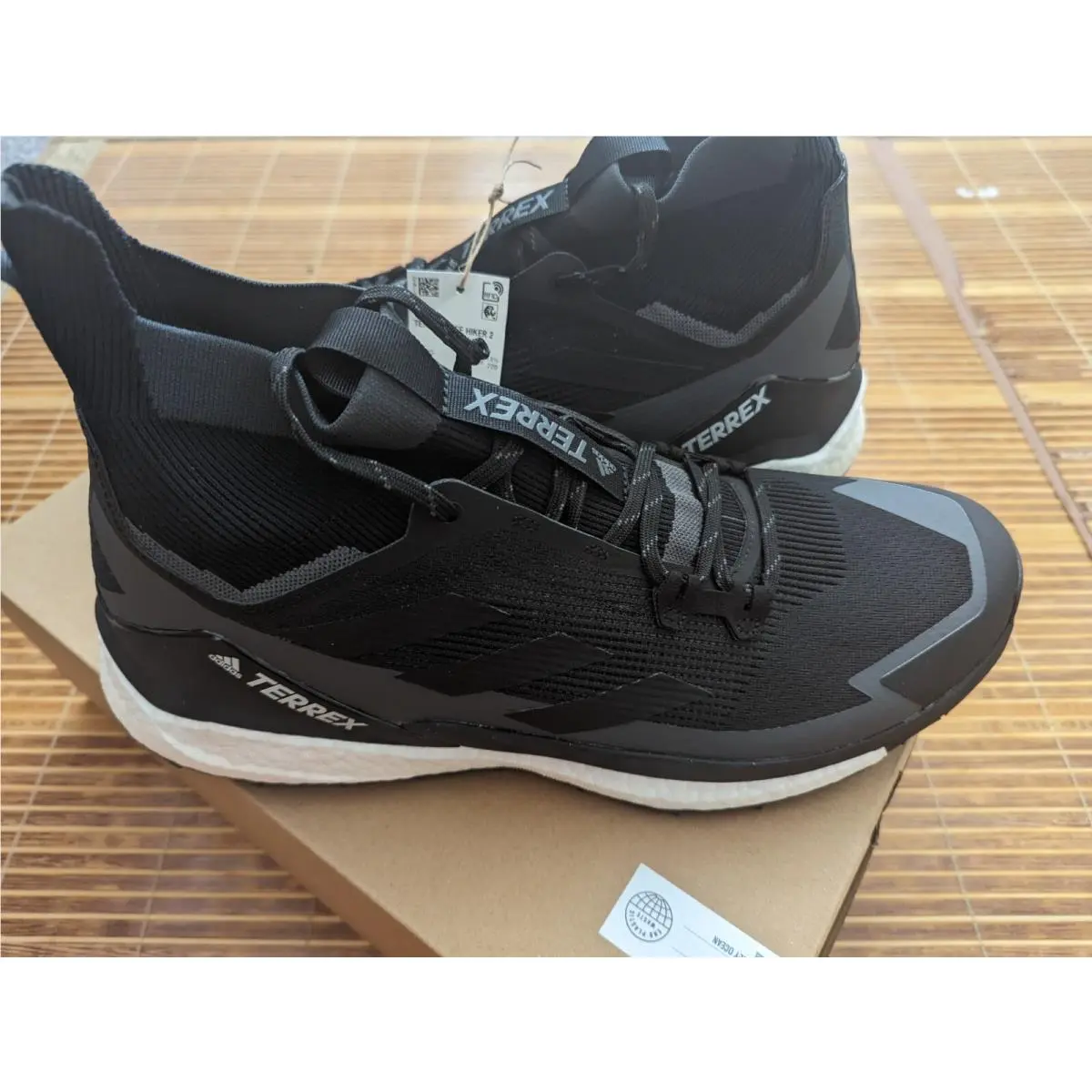 Adidas shoes - adidas TERREX Free Hiker - TERREX Free Hiker - GZ0680 - Black 0