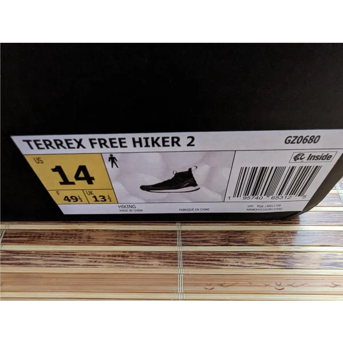 Adidas shoes - adidas TERREX Free Hiker - TERREX Free Hiker - GZ0680 - Black 4