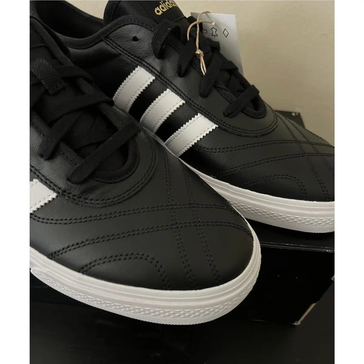 Adidas shoes - adidas adiease - adiease - JH5729 - Core Black/White/Gold Metallic 1