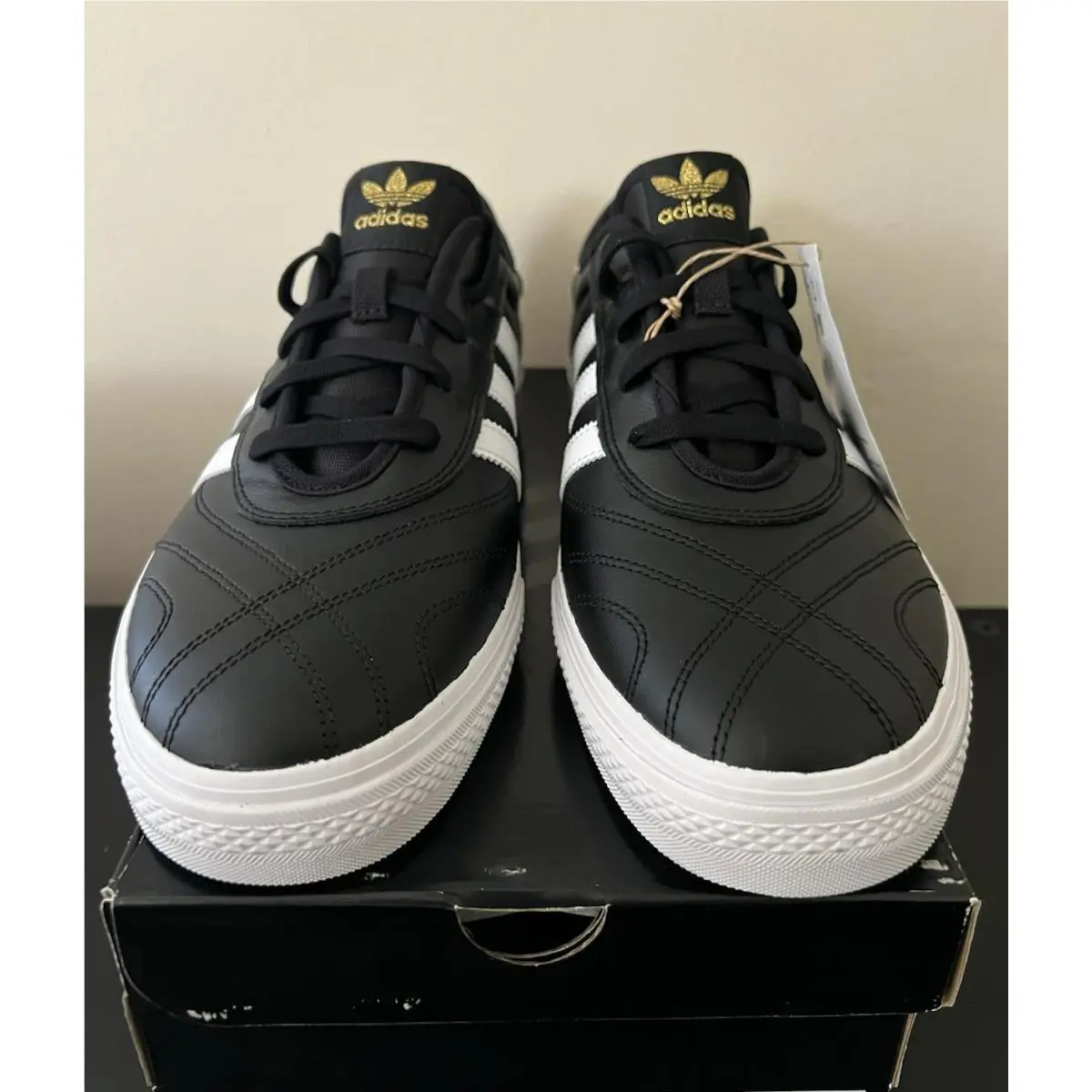 Adidas shoes - adidas adiease - adiease - JH5729 - Core Black/White/Gold Metallic 2
