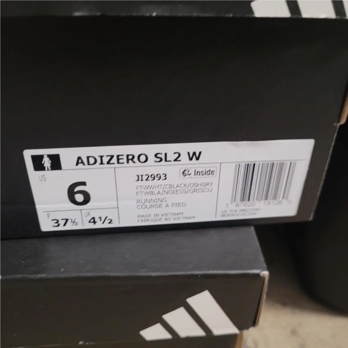 Adidas shoes - Adidas Adizero SL2 - Adizero - JI2993 - White 5