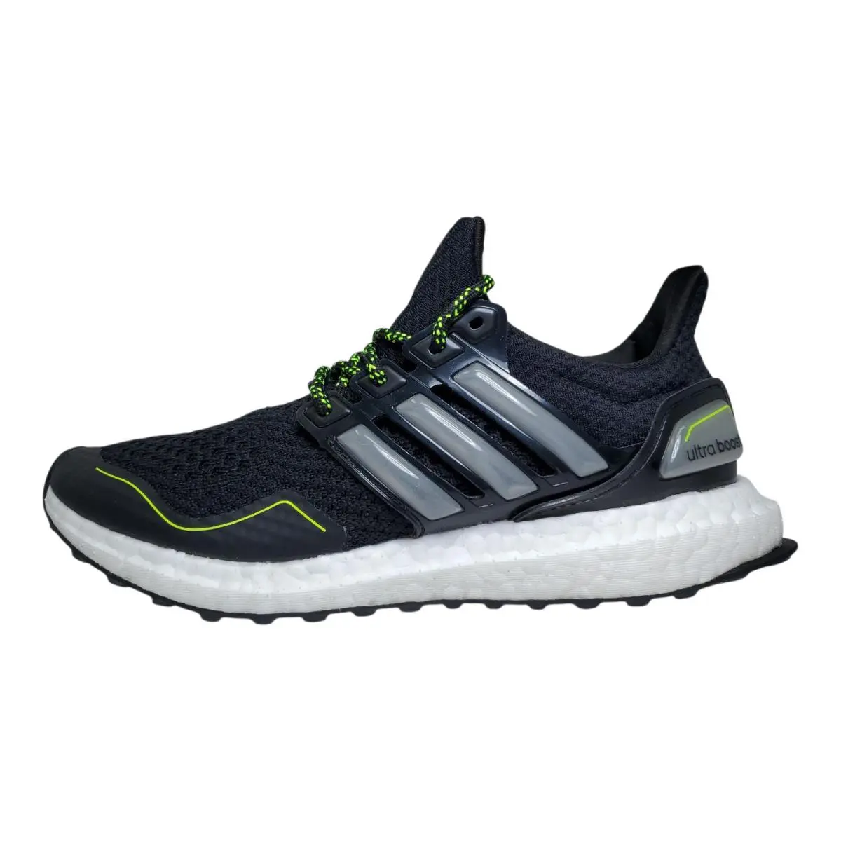 Adidas Women’s Ultraboost 1.0 Sneaker Black Yellow Running Shoe Size 6 ID1749