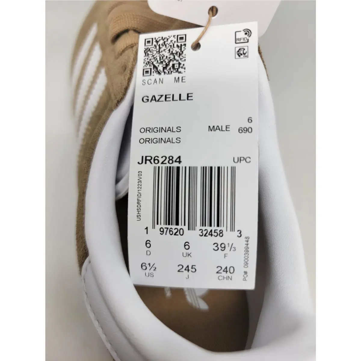 Adidas shoes - adidas Gazelle - Gazelle - JR6284 - Tan 11