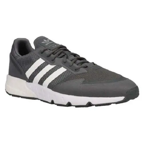 Adidas ZX 1K Boost Low Running Sneakers Trainers Men Size 9 Grey/white