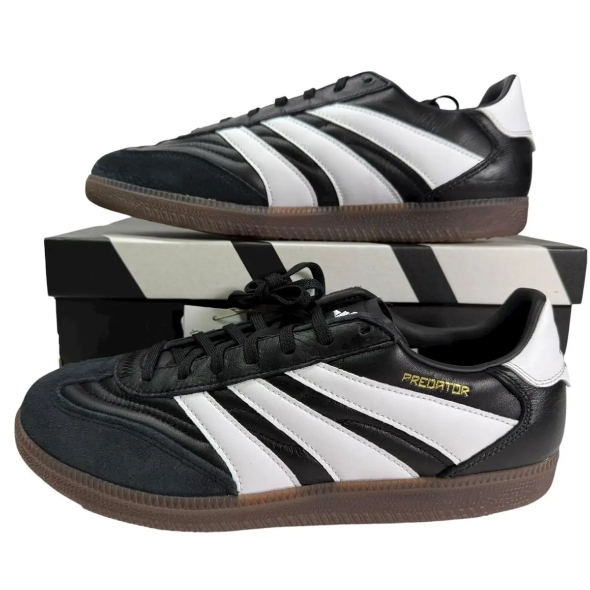 Adidas Predator Soccer Freestyle Shoes Black Sneakers ID3833 Men`s Size 13