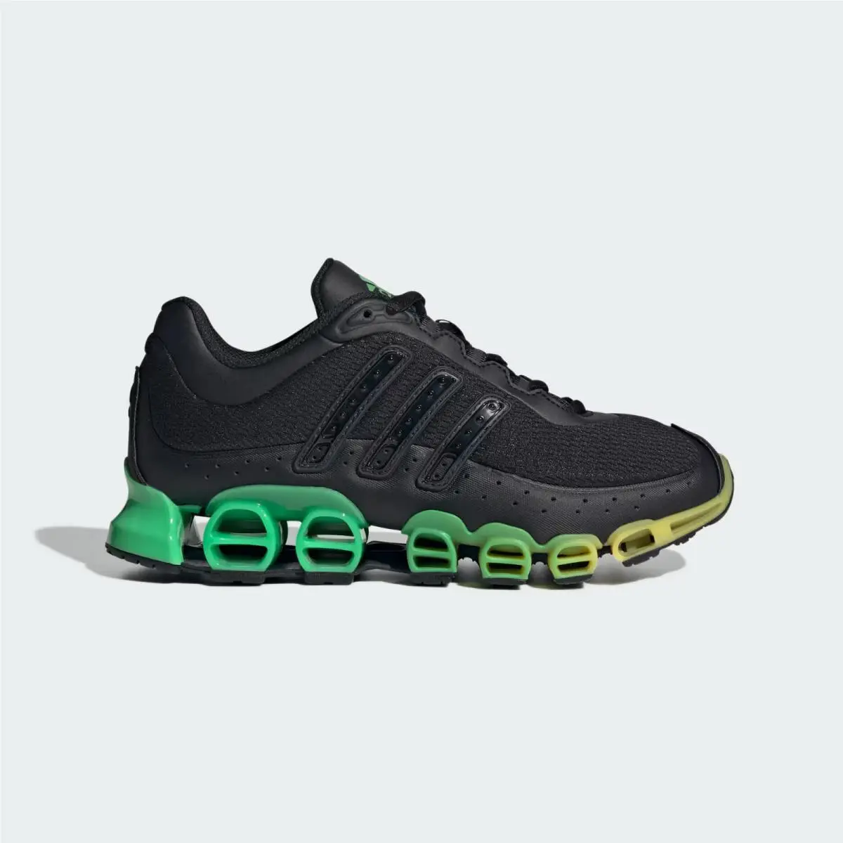 Adidas Originals Megaride Womens Casual Shoes Black Green JI1988 Size 7