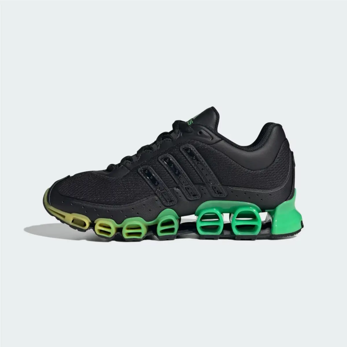 Adidas shoes - Adidas Megaride - Megaride - JI1988 - Black Semi Screaming Green/Yellow 3