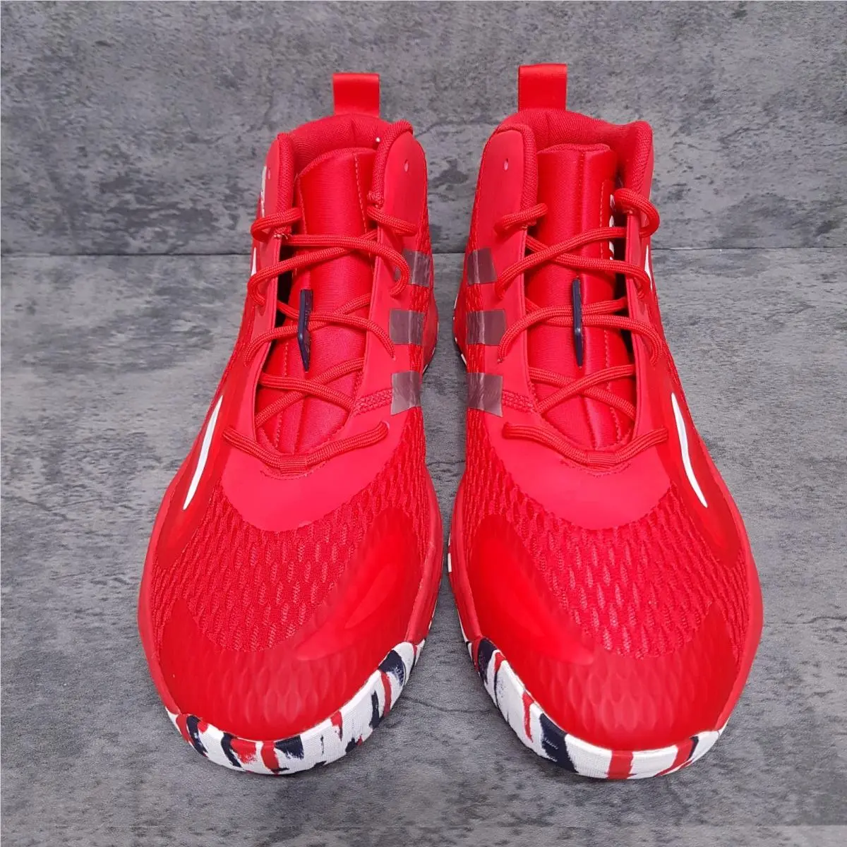 Adidas shoes - Adidas SM Exhibit A Team USA - GW7707 - Red 1