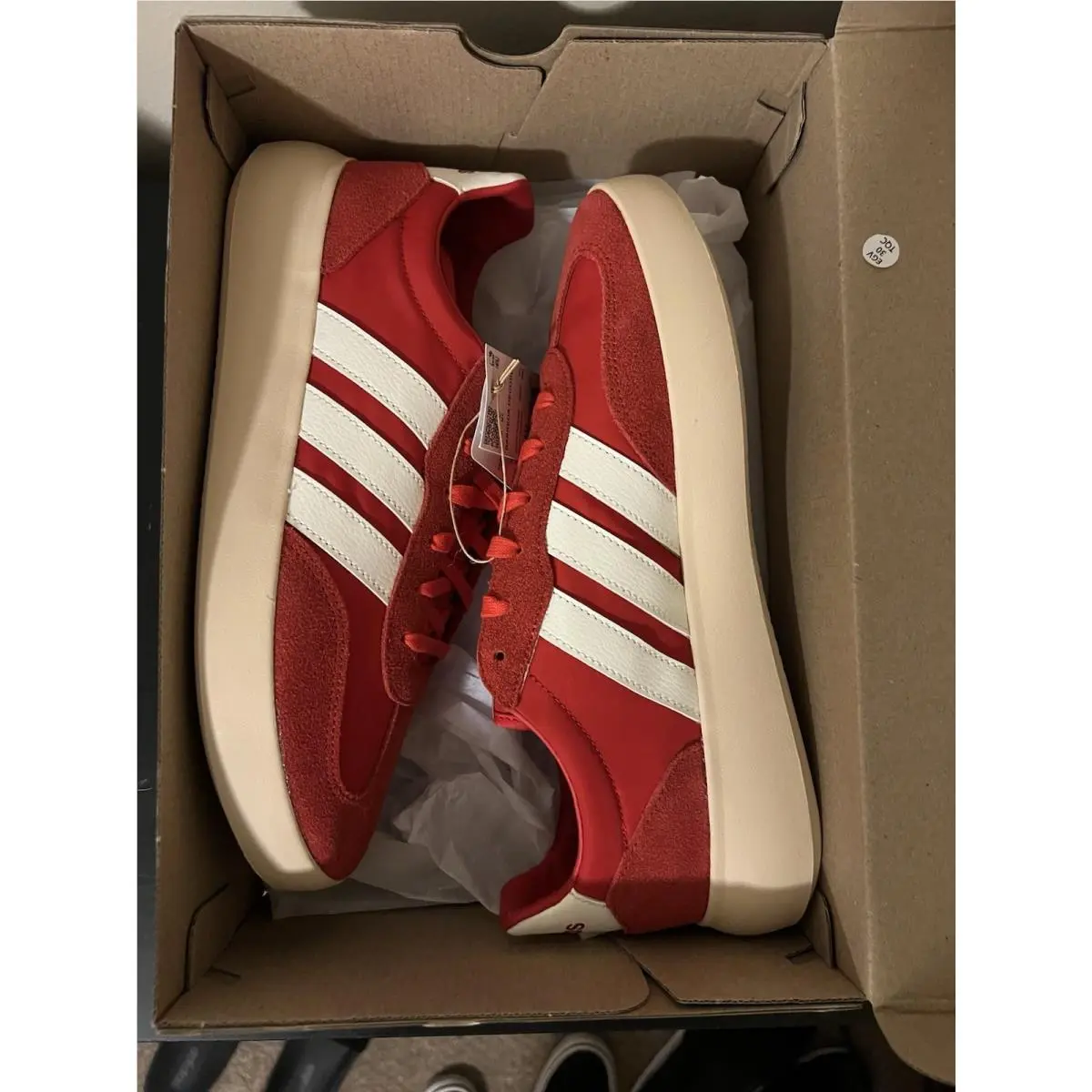 Adidas shoes - adidas Barreda Decode - Barreda Decode - JR3517 - Red/Tan 8