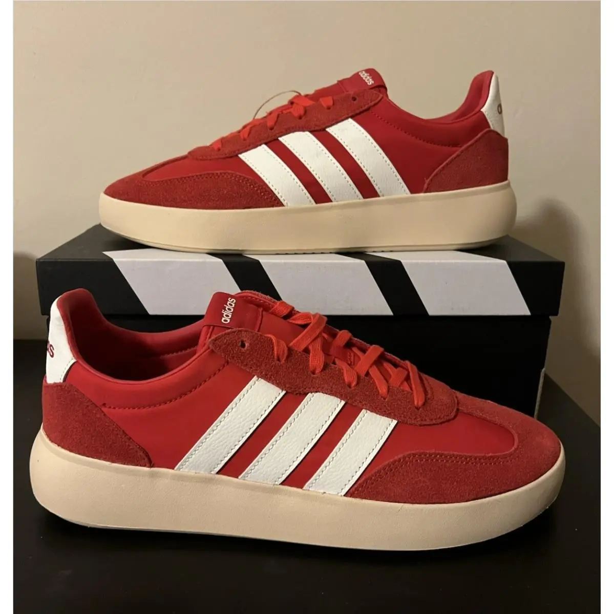 Adidas shoes - adidas Barreda Decode - Barreda Decode - JR3517 - Red/Tan 1