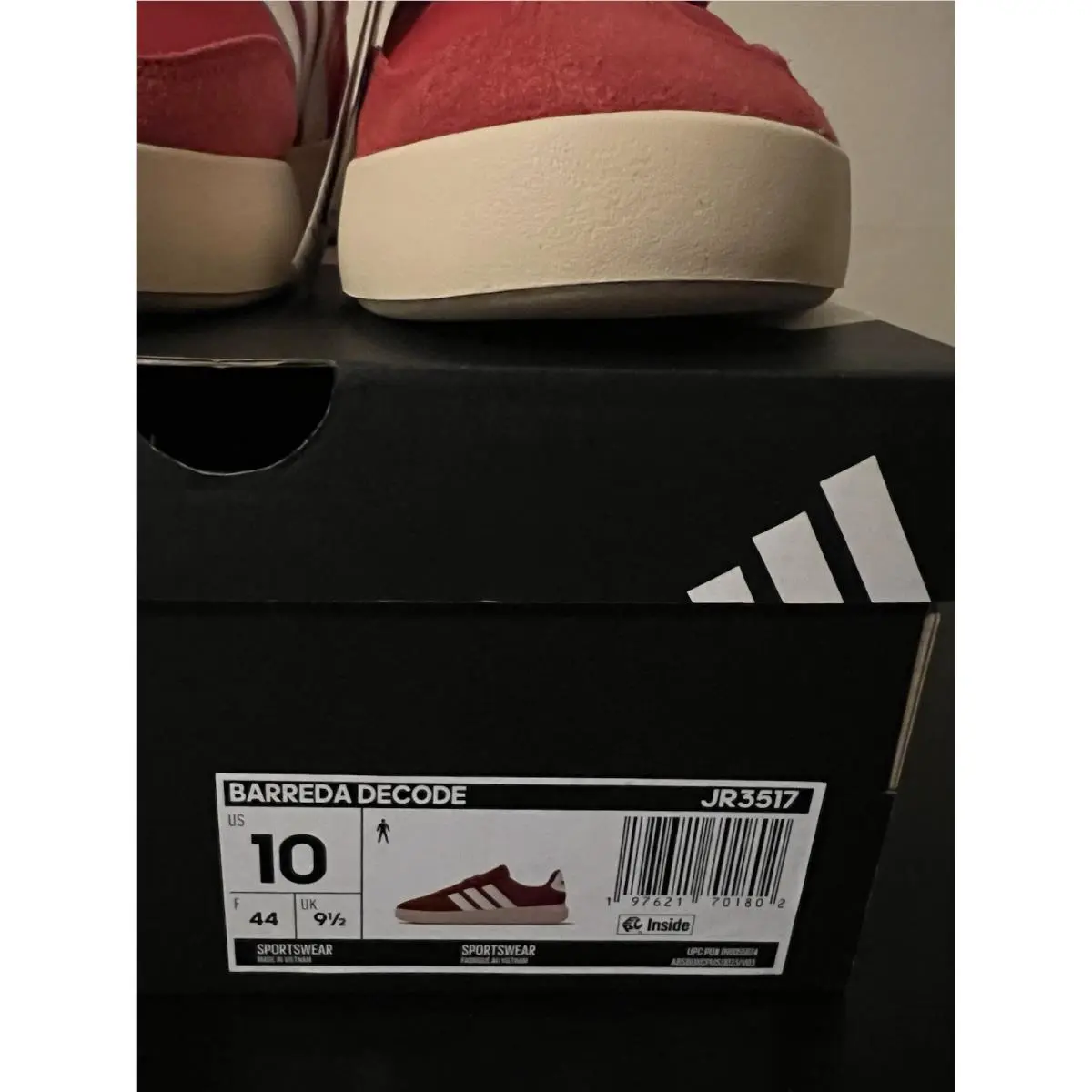 Adidas shoes - adidas Barreda Decode - Barreda Decode - JR3517 - Red/Tan 7