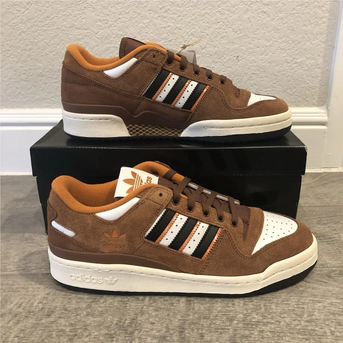 Adidas shoes - adidas Forum 84 - Forum - JP6076 - Crystal White / Core Black / Rustic Orange 3