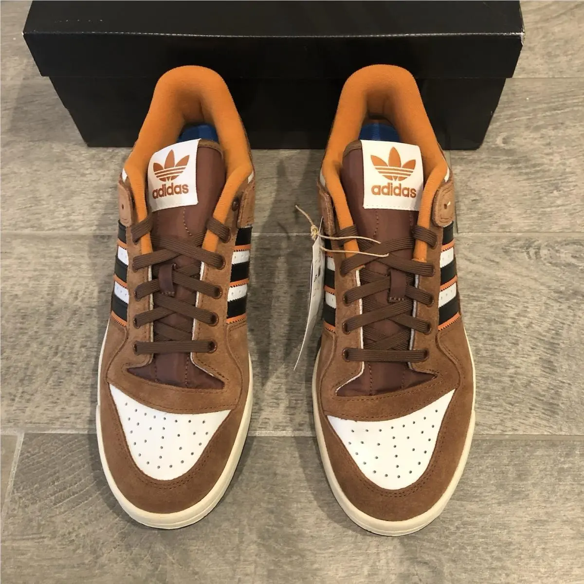 Adidas shoes - adidas Forum 84 - Forum - JP6076 - Crystal White / Core Black / Rustic Orange 4