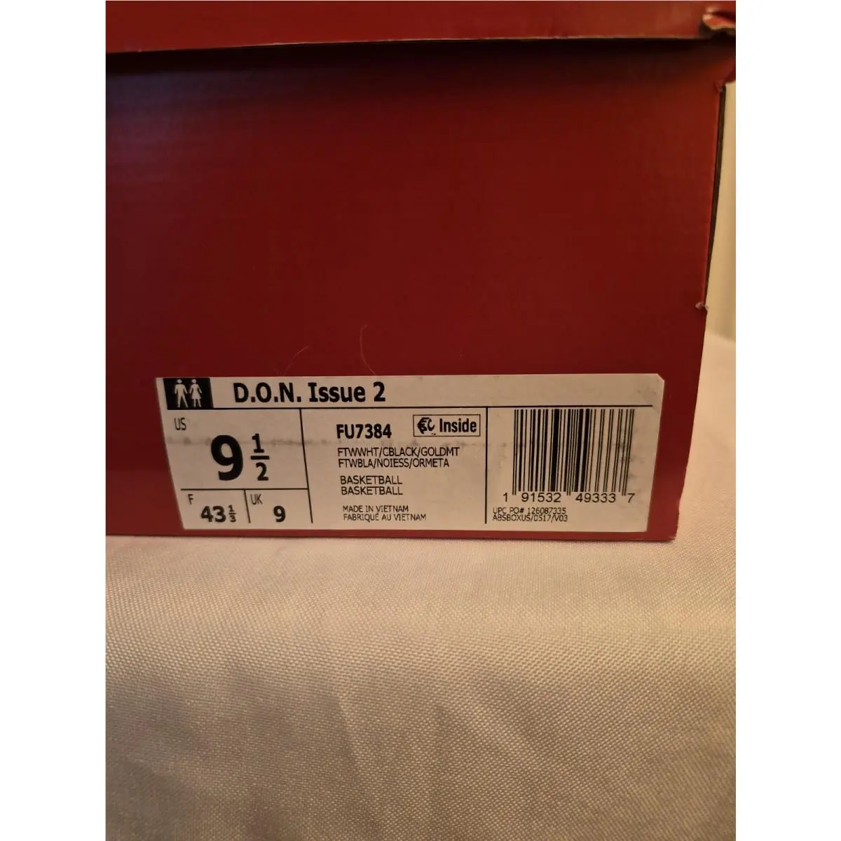 Adidas shoes - adidas D.O.N. Issue - Issue - FW9034 - White 1