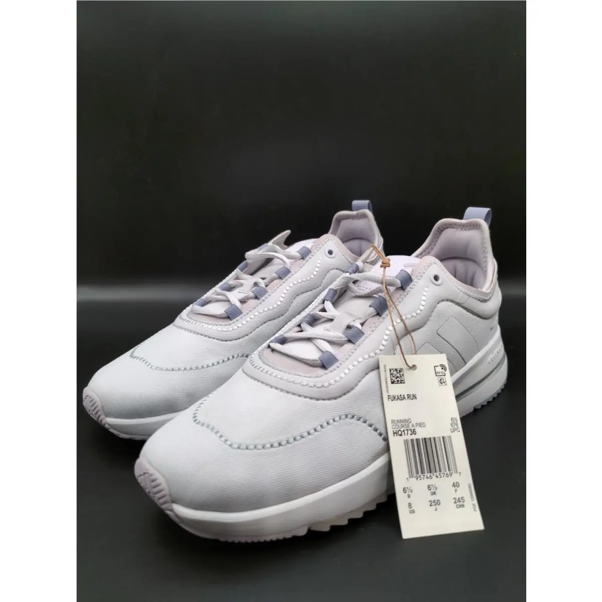 Adidas Running Comfort Runner Dash Grey/white/silver Dawn Women Shoes Size 8