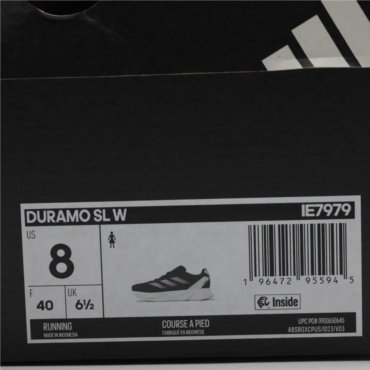 Adidas shoes - adidas Duramo - Duramo - IE7979 - Black (UPC: 196472955945) 9