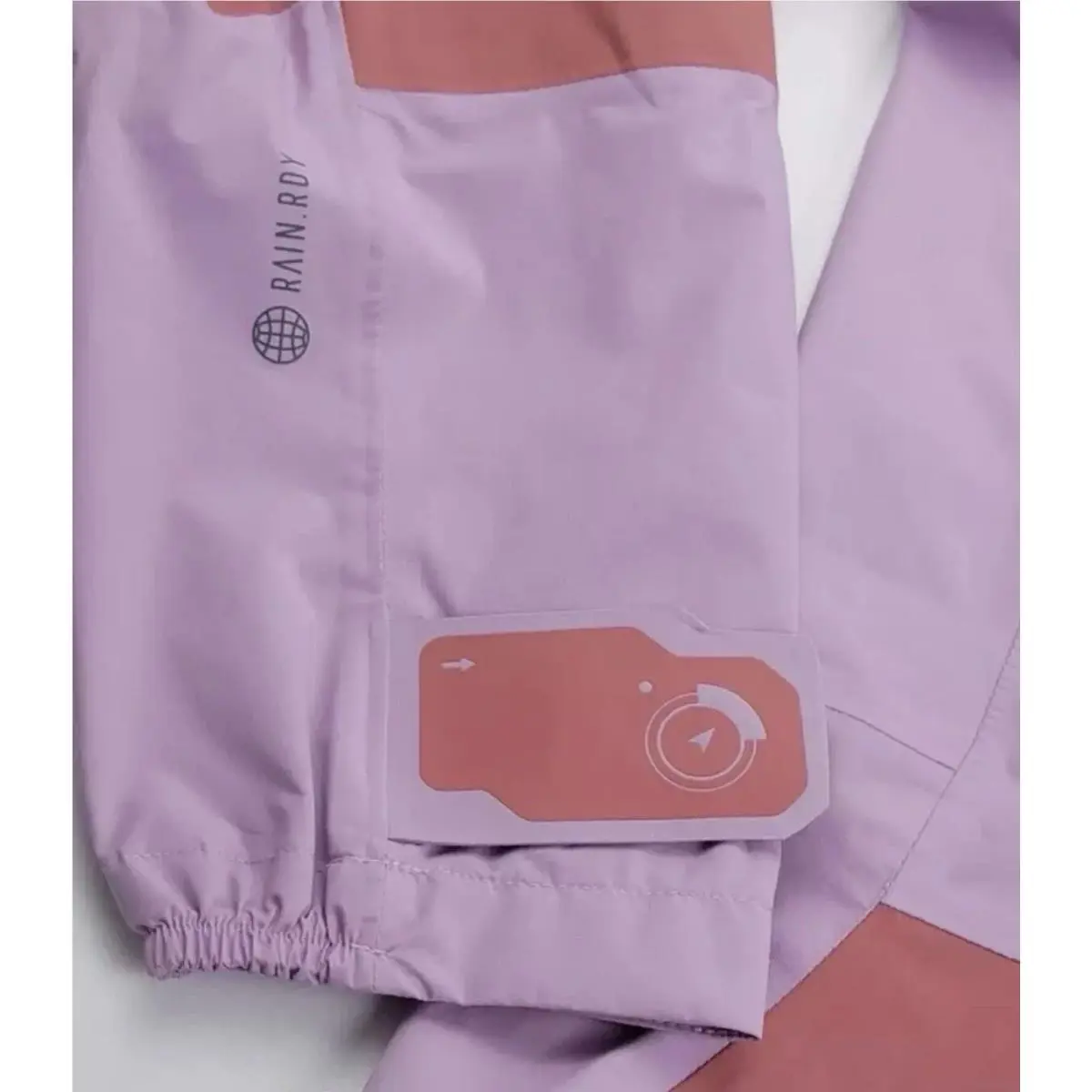 Adidas clothing - Adidas Terrex Xploric Rain RDY - HH9272 - Purple 1